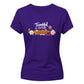 Cute food characters graphic Thanksgiving Ladies T-Shirt