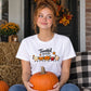 Cute food characters graphic Thanksgiving Ladies T-Shirt