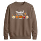 Cute food characters graphic Thanksgiving Unisex Sweatshirt