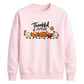 Cute food characters graphic Thanksgiving Unisex Sweatshirt