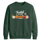 Cute food characters graphic Thanksgiving Unisex Sweatshirt