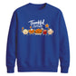 Cute food characters graphic Thanksgiving Unisex Sweatshirt