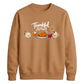 Cute food characters graphic Thanksgiving Unisex Sweatshirt