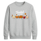 Cute food characters graphic Thanksgiving Unisex Sweatshirt