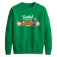 Cute food characters graphic Thanksgiving Unisex Sweatshirt