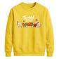 Cute food characters graphic Thanksgiving Unisex Sweatshirt
