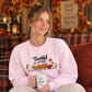 Cute food characters graphic Thanksgiving Unisex Sweatshirt
