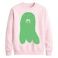 Cute friendly ghost Glow in the Dark Unisex Sweatshirt