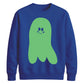 Cute friendly ghost Glow in the Dark Unisex Sweatshirt