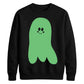 Cute friendly ghost Glow in the Dark Unisex Sweatshirt