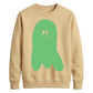 Cute friendly ghost Glow in the Dark Unisex Sweatshirt