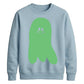 Cute friendly ghost Glow in the Dark Unisex Sweatshirt