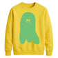 Cute friendly ghost Glow in the Dark Unisex Sweatshirt