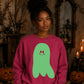 Cute friendly ghost Glow in the Dark Unisex Sweatshirt