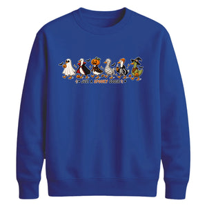 Cute funny spooky duck costume Halloween Unisex Sweatshirt