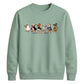 Cute funny spooky duck costume Halloween Unisex Sweatshirt