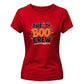 Cute ghost group graphic style Halloween Ladies t-shirt