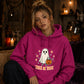 Cute ghost trick or treat bucket Halloween Unisex Hoodie