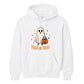 Cute ghost trick or treat bucket Halloween Unisex Hoodie