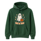Cute ghost trick or treat bucket Halloween Unisex Hoodie