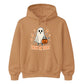 Cute ghost trick or treat bucket Halloween Unisex Hoodie