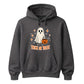 Cute ghost trick or treat bucket Halloween Unisex Hoodie