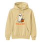 Cute ghost trick or treat bucket Halloween Unisex Hoodie