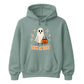 Cute ghost trick or treat bucket Halloween Unisex Hoodie