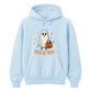 Cute ghost trick or treat bucket Halloween Unisex Hoodie