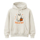 Cute ghost trick or treat bucket Halloween Unisex Hoodie