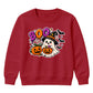 Cute ghost witch hat boo graphic Halloween Kids Sweatshirt