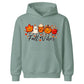 Cute kawaii fall vibes characters Halloween Kids Hoodie