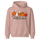 Cute kawaii fall vibes characters Halloween Kids Hoodie