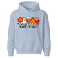 Cute kawaii fall vibes characters Halloween Kids Hoodie