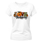 Cute leopard print LOVE pumpkin Thanksgiving Ladies T-Shirt