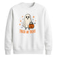 Cute little ghost trick or treat Halloween Unisex Sweatshirt