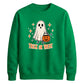 Cute little ghost trick or treat Halloween Unisex Sweatshirt