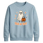 Cute little ghost trick or treat Halloween Unisex Sweatshirt