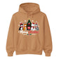 Cute Meowy Cat Tree Slogan Print Christmas Unisex Hoodies