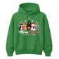 Cute Meowy Cat Tree Slogan Print Christmas Unisex Hoodies