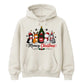 Cute Meowy Cat Tree Slogan Print Christmas Unisex Hoodies