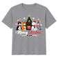 Cute Meowy Kittens Festive Tree Art Christmas Kids T-Shirt