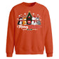 Cute Meowy Kittens Graphic Christmas Oversized Sweatshirt