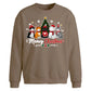 Cute Meowy Kittens Graphic Christmas Oversized Sweatshirt
