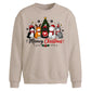 Cute Meowy Kittens Graphic Christmas Oversized Sweatshirt