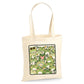 Cute playful green frogs pattern graphic cotton Tote Bag