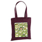 Cute playful green frogs pattern graphic cotton Tote Bag