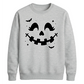 Cute pumpkin face bats spooky Halloween Unisex Sweatshirt