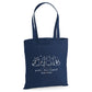Cute Purr Love Repeat Kittens Graphic Christmas Tote Bag