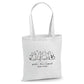 Cute Purr Love Repeat Kittens Graphic Christmas Tote Bag
